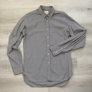 Billy Reid Button Up Dress Shirt Long Sleeve Pure Cotton Mens Medium
